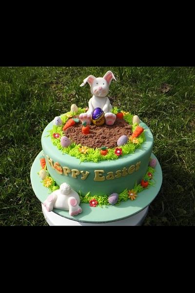 Hoppy Easter - Cake by Jade Patching