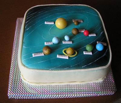 The Solar System - Cake by Anka