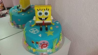 Sponge Bob - Cake by Sneza