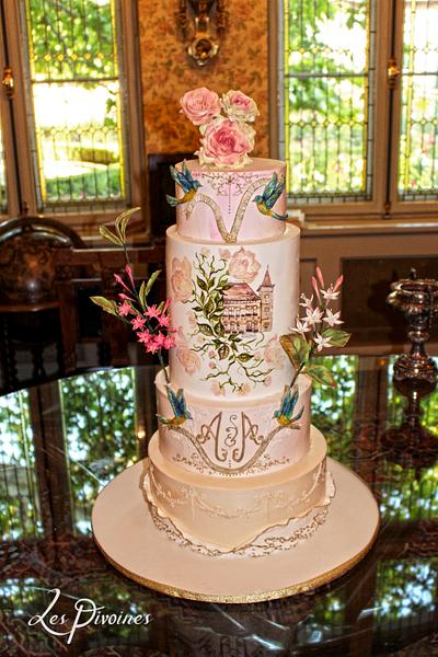 Delicate wedding cake - Cake by Diana Toma
