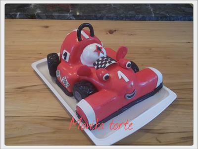 Roary racing car - Cake by Mihic Monika