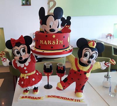 Minnie ❤ Mickey  - Cake by Marina