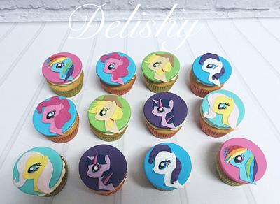 My little pony cupcakes - Cake by Zahraa
