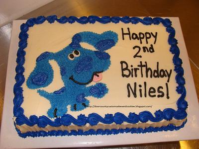 Blue's Clues Cake - Cake by T. M. Evers