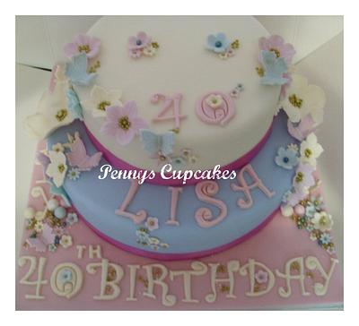 lovely lisa - Cake by pennyscupcakes