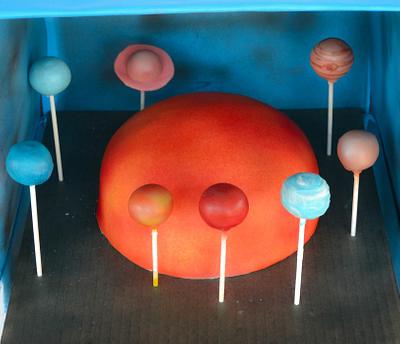 Science Project: The Solar System - Cake by Sweet Creations by Sophie