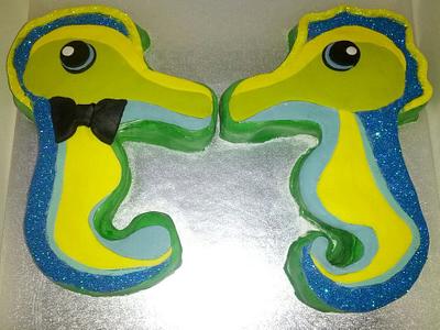 The sea horses - Cake by Brooke
