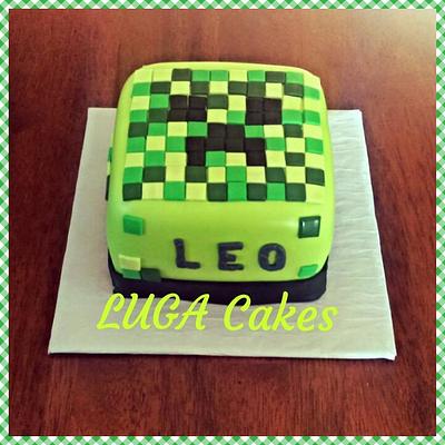 Minecraft - Cake by Luga Cakes
