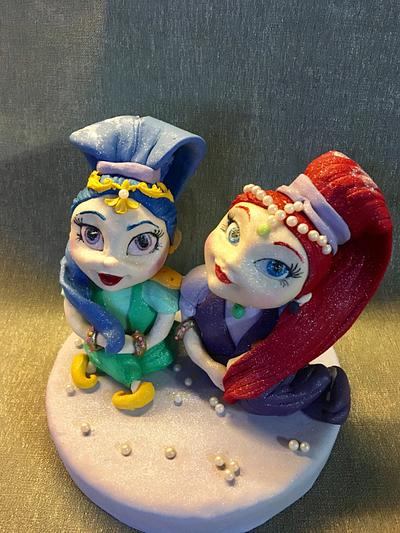 Shimmer and Shine - Cake by Doroty