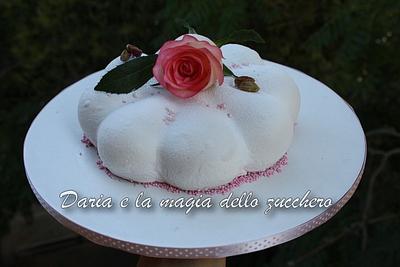 white velvet modern cake - Cake by Daria Albanese