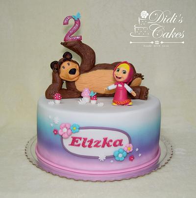 Masha and the bear  - Cake by Didis Cakes