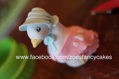 Jemima Puddle-Duck - Cake by Zoe's Fancy Cakes