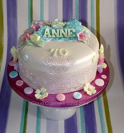Vintage Birthday Cake - Cake by Deb