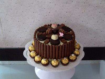 Chocoholic  - Cake by The Custom Piece of Cake