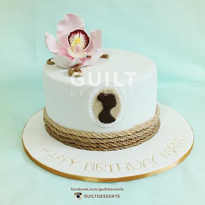 Orchid Cake - Cake by Guilt Desserts