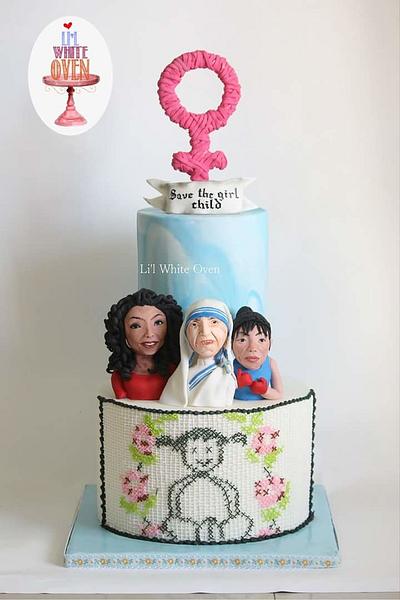 Venus - Save The Girl Child Cake Collaboration - Cake by Gauri Kekre