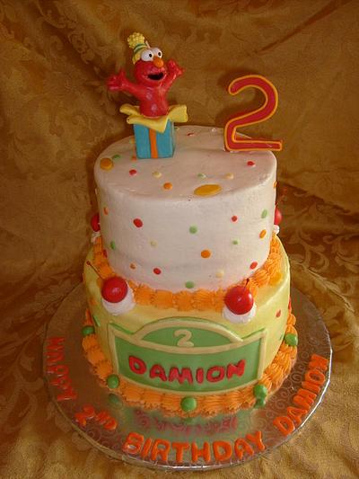 Damion's 2nd Birthday - Cake by Pamela