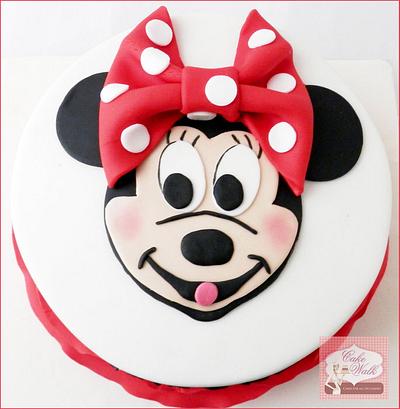 Minnie Mouse Theme Cake - Cake by Cakewalkuae