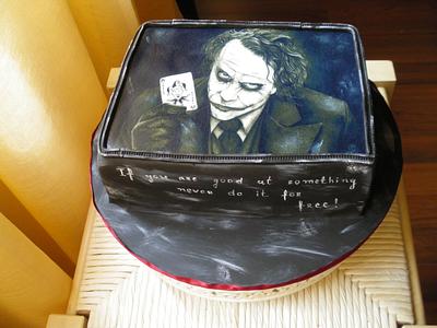 The Joker cake - Cake by Rositsa Lipovanska