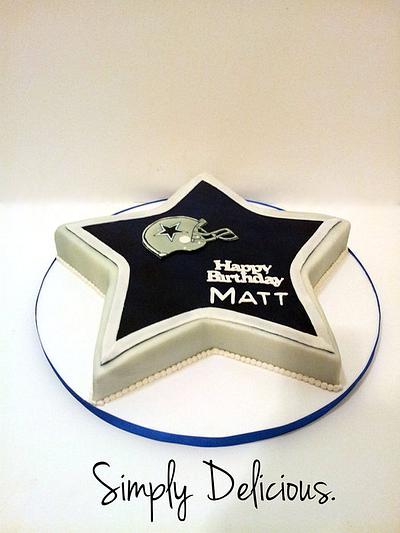 Cowboys - Cake by Simply Delicious Cakery