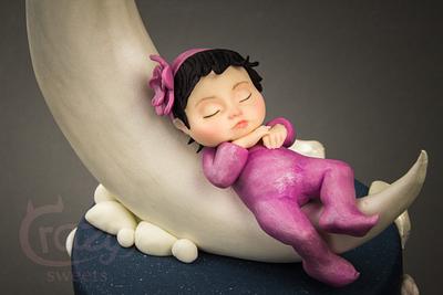 Moon Girl - Cake by Crazy Sweets