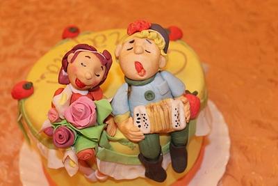 with love from Russia - Cake by Maria Romanova