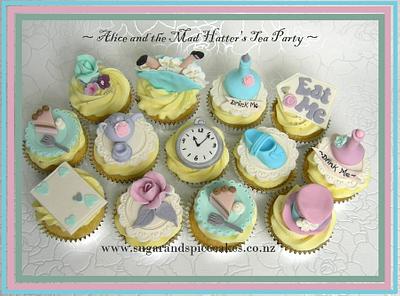 Alice and the Mad Hatter's Tea Party - for NZ Fashion Week - Cake by Mel_SugarandSpiceCakes