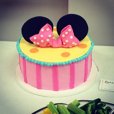Minnie ears birthday cake - Cake by Huma
