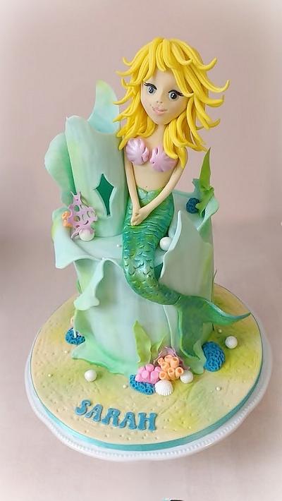 My Little Mermaid - Cake by Dream Cakes by Robyn