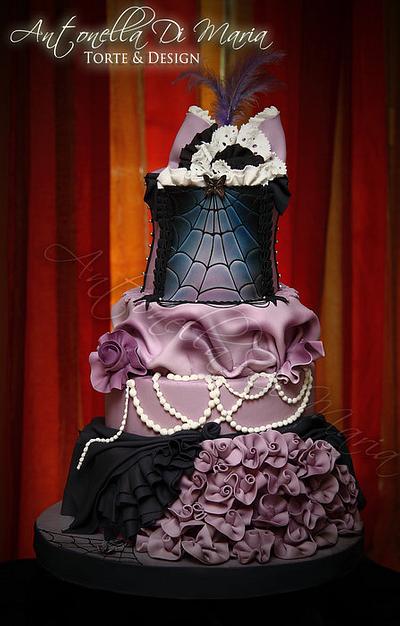 halloween cake burlesque - Cake by Antonella Di Maria