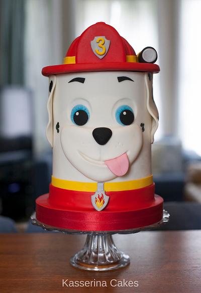 Paw Patrol tower character cake - Cake by Kasserina Cakes
