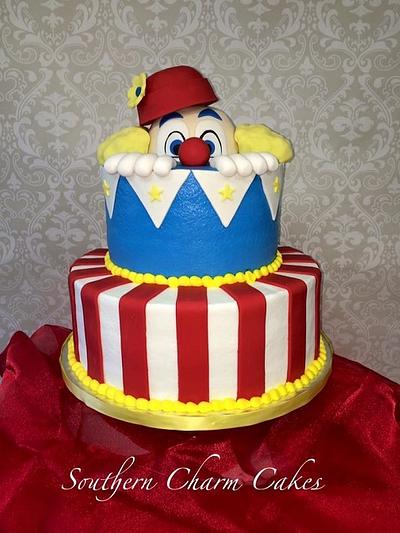 Circus clown - Cake by Michelle - Southern Charm Cakes