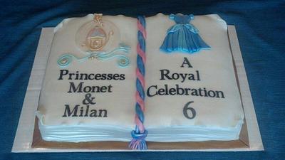 Princes  Storybook - Cake by Sara Forman