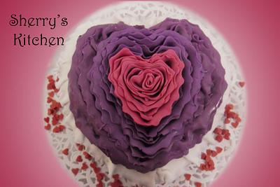 Valentine's Cake - Cake by Elite Sweet Cakes
