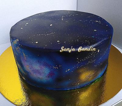 galaxy - Cake by Sanja 