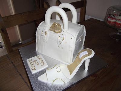 Chloe bag and shoe - Cake by Claire