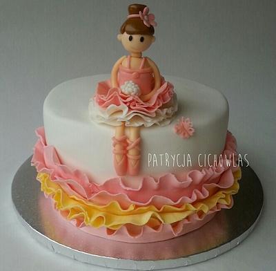Ballerina cake - Cake by Hokus Pokus Cakes- Patrycja Cichowlas