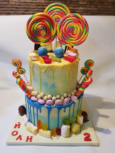 Lollypop cake - Cake by Ladybug0805
