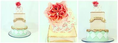Square cake - Cake by Chica PAstel