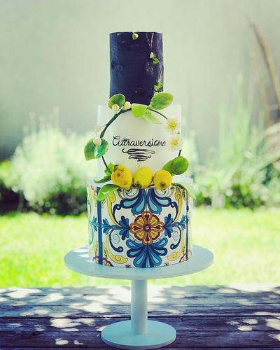 Attaversiamo Positano - Cake by Chica PAstel