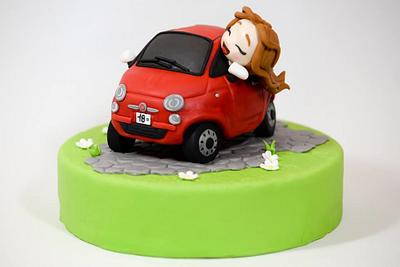 Fiat 500 - Cake by i dolcetti di Kerù