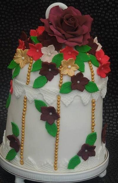 Birdcage cake - Cake by Crescentcakes