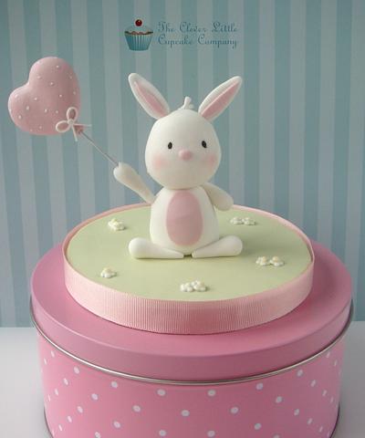 Little Bunny Cake Topper - Cake by Amanda’s Little Cake Boutique