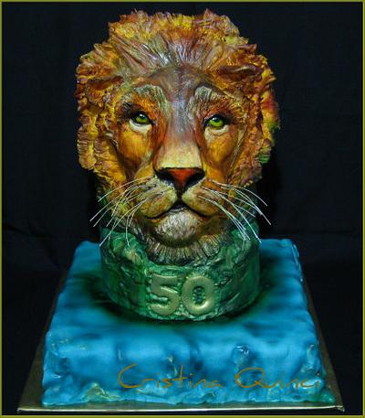 Lion Cake - Cake by Cristina Quinci