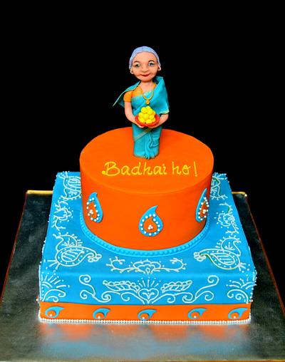 Baby Shower Cake - Bollywood Style - Cake by Cake d'Arte