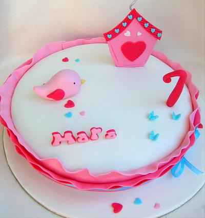 A beautiful bird - Cake by Os Doces da Susana