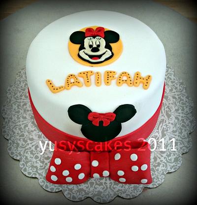 Minnie Mouse Cake - Cake by Yusy Sriwindawati