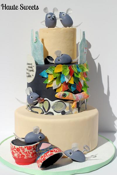 Alexander and the Wind-Up Mouse - Cake by Hiromi Greer