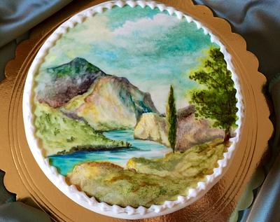 Cake style paintings. - Cake by DinaDiana