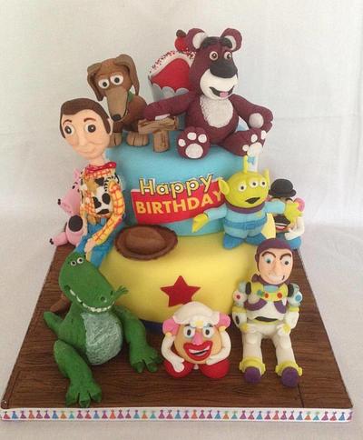 Toy Story - Cake by Lesley Southam